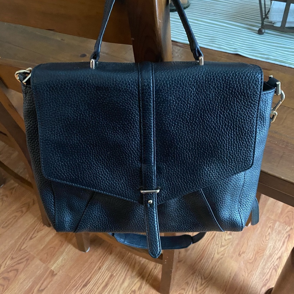 Tory Burch Black Leather 797 Crossbody Bag